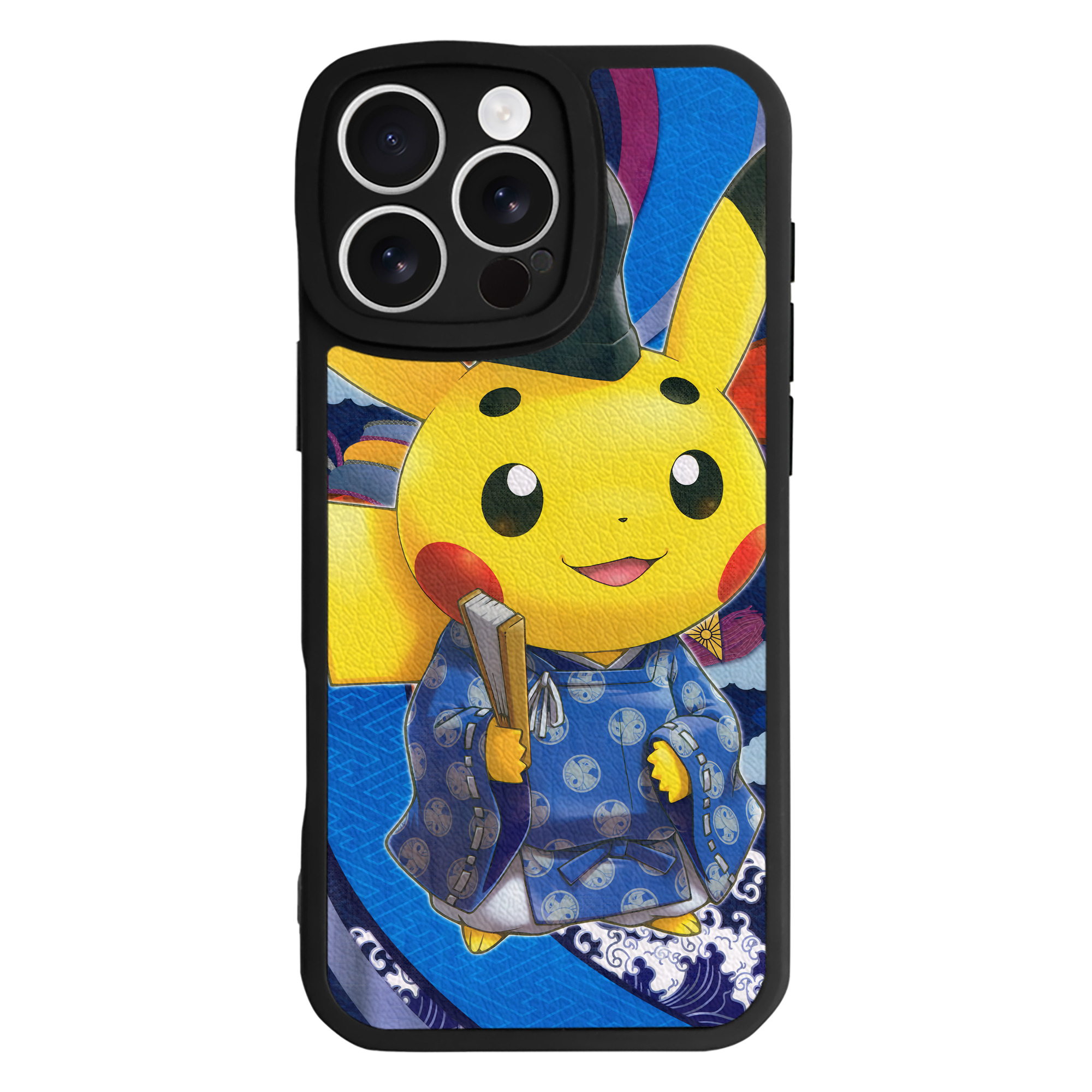 （画像用） ポケットモンスター Pokémon 【iPhone 16シリーズ対応】シリコンスマホケース（レザー調） 材質：シリコン